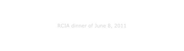 

RCIA dinner of June 8, 2011

